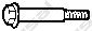 FORD 6174306 Bolt, exhaust system
